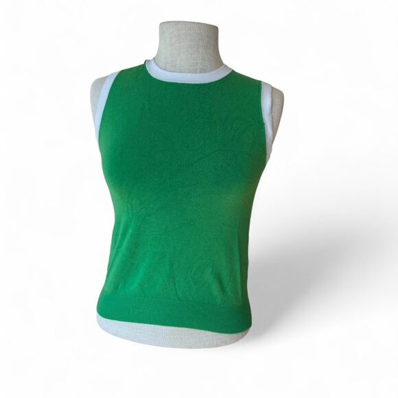 Zara Women's Green Vest - Picture 2 of 4